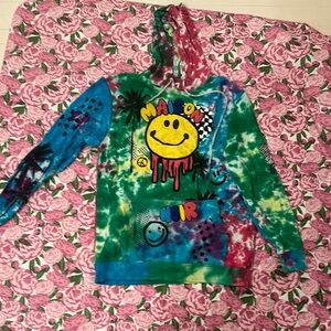 Colorful Tie-Dye  Hoodie